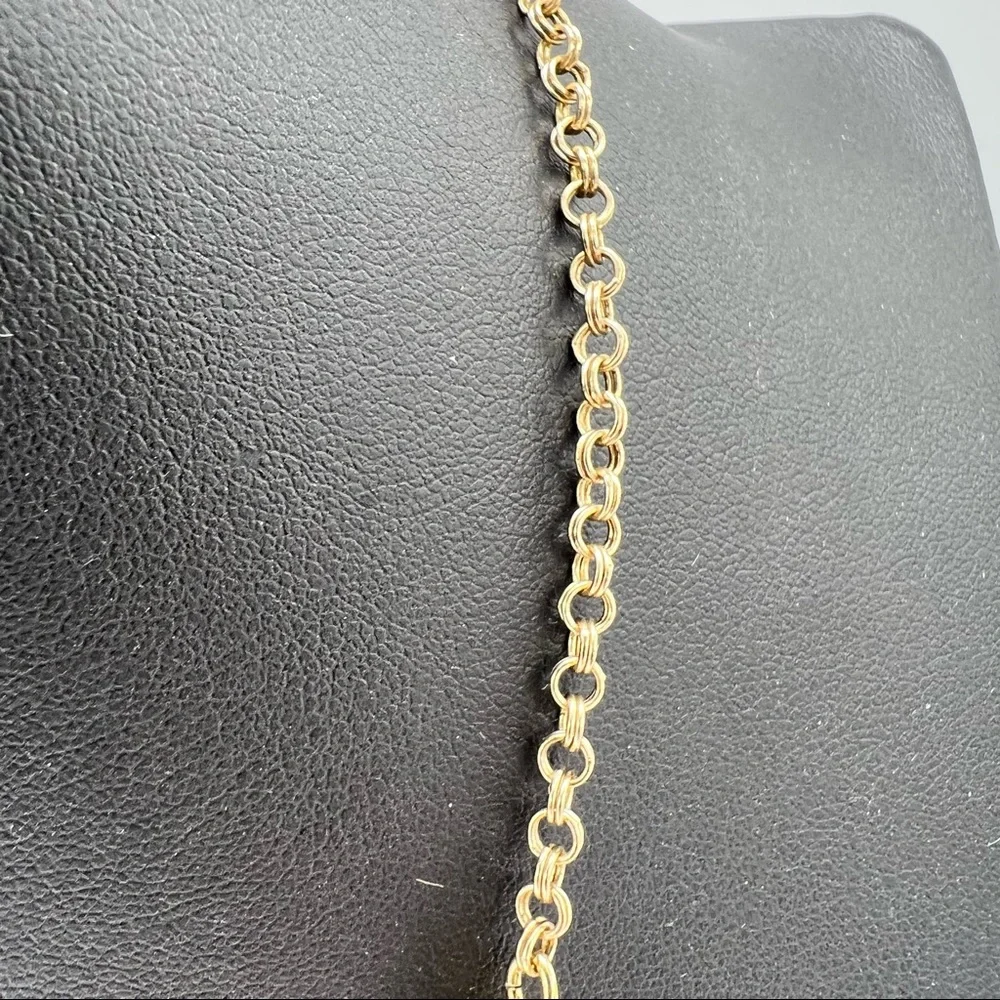 Express Goldtone Rhinestones Necklace - Picture 5 of 5